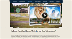 Desktop Screenshot of calvertfuneralhome.com